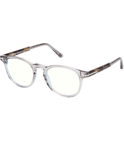 Tom Ford Eyeglasses FT 5795 -K-B Asian fit 026 Crystal at Amazon